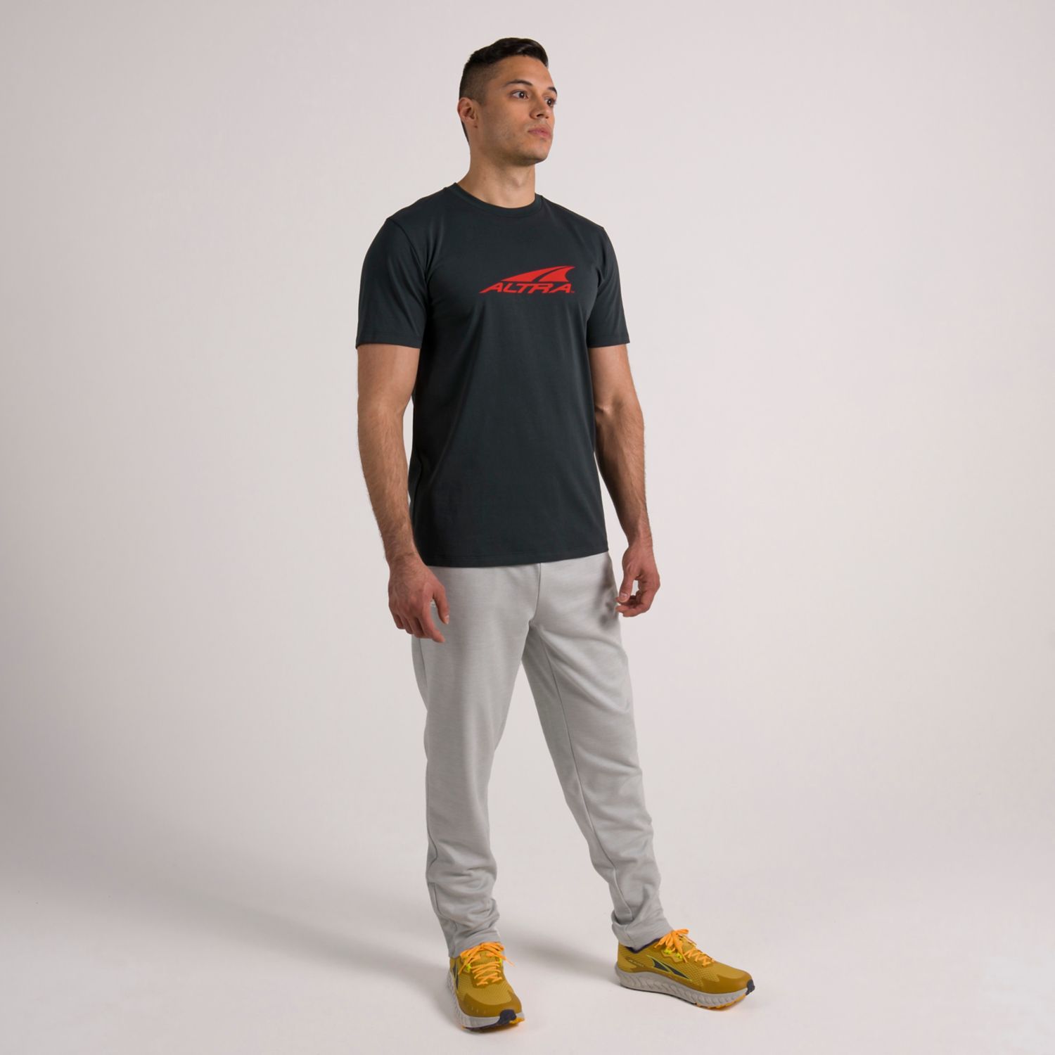 Black Altra Everyday Recycled Men's T Shirts | Australia-32597409