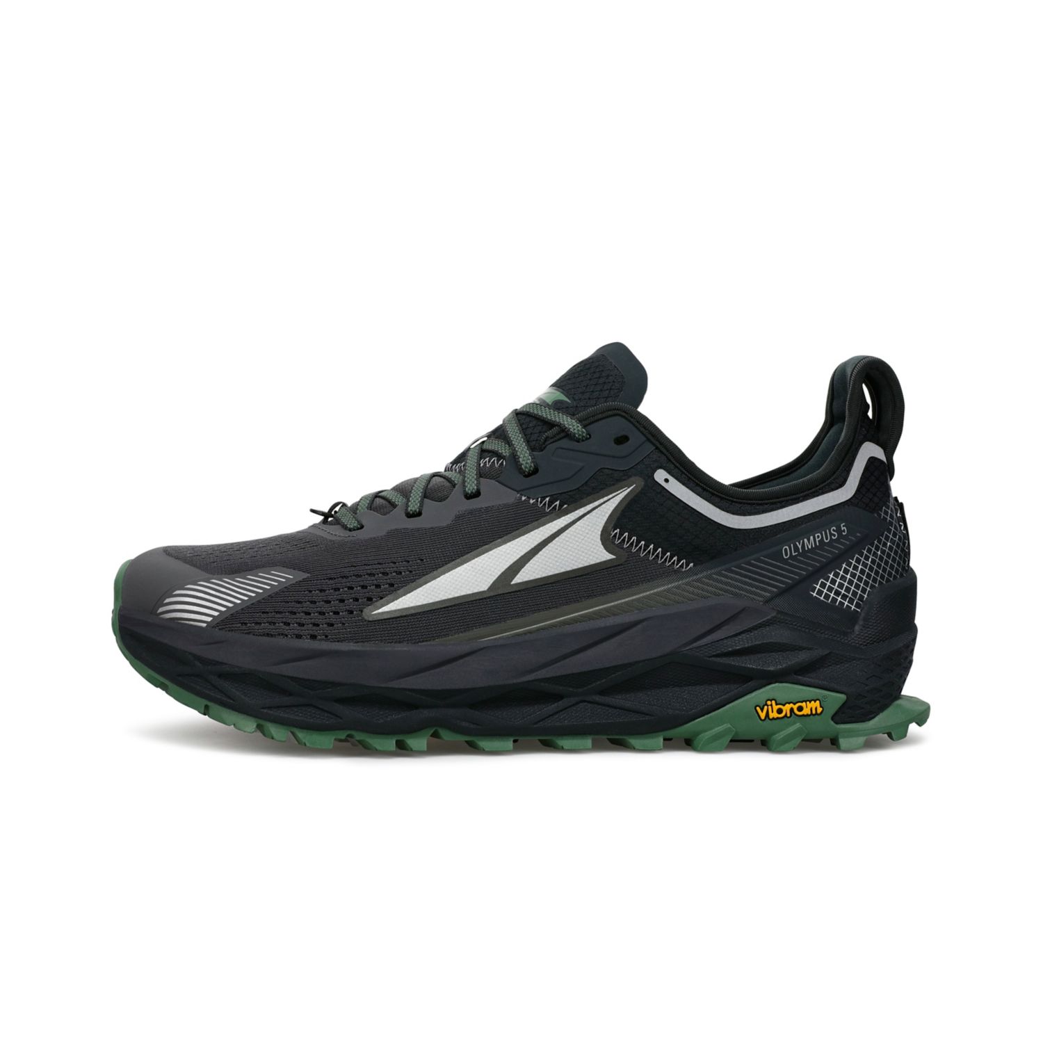 Black / Grey Altra Olympus 5 Men's Trail Running Shoes | Australia-91258049