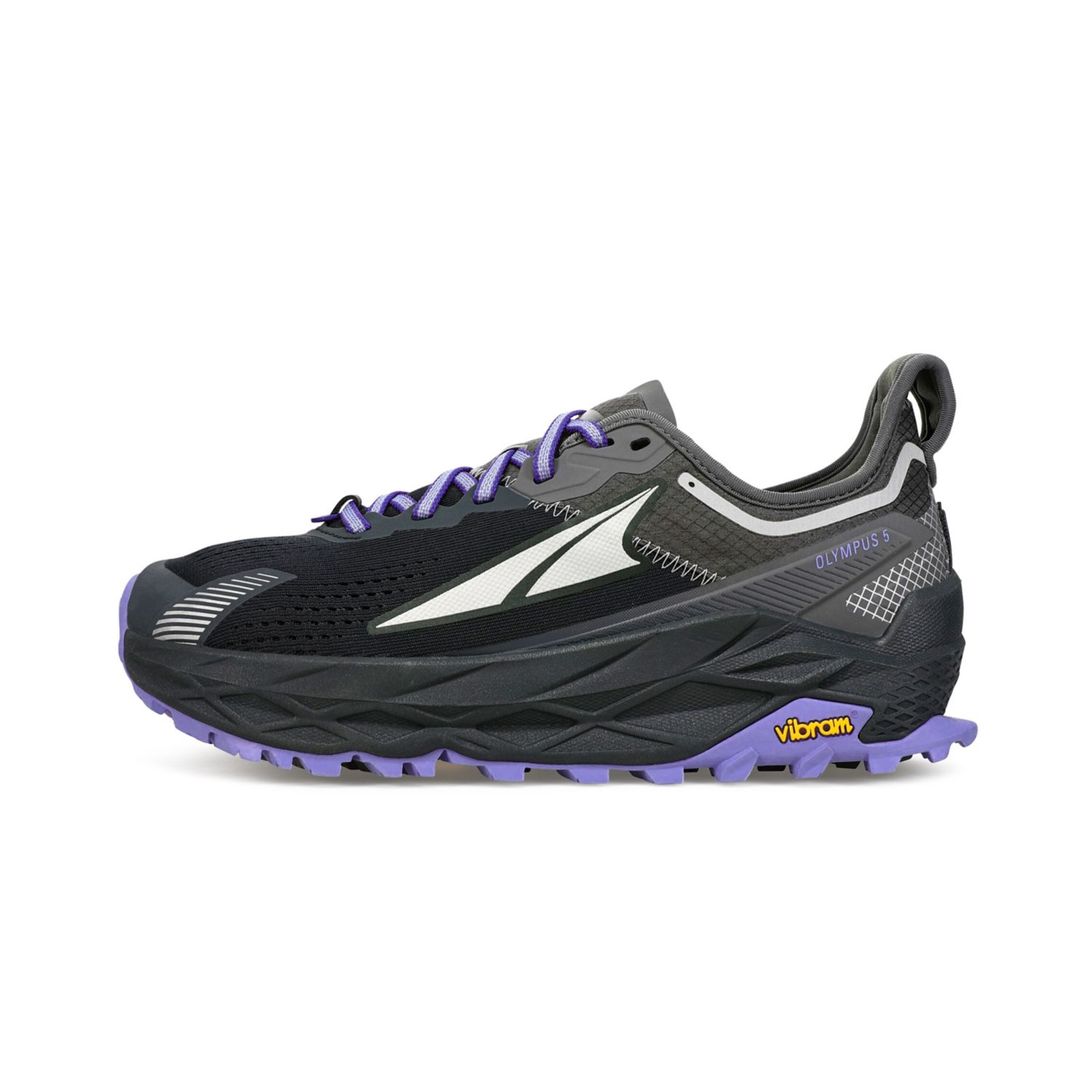 Black / Grey Altra Olympus 5 Women's Trail Running Shoes | Australia-09734829