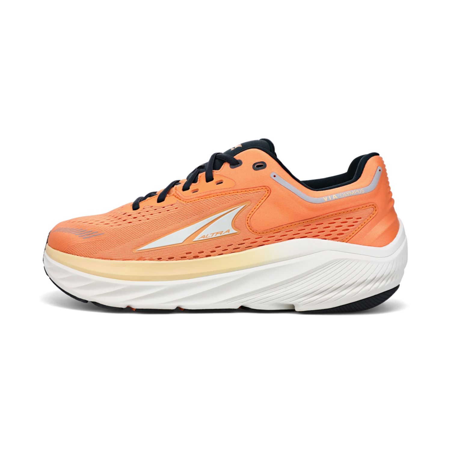 Black / Orange Altra Via Olympus Men's Walking Shoes | Australia-84392759