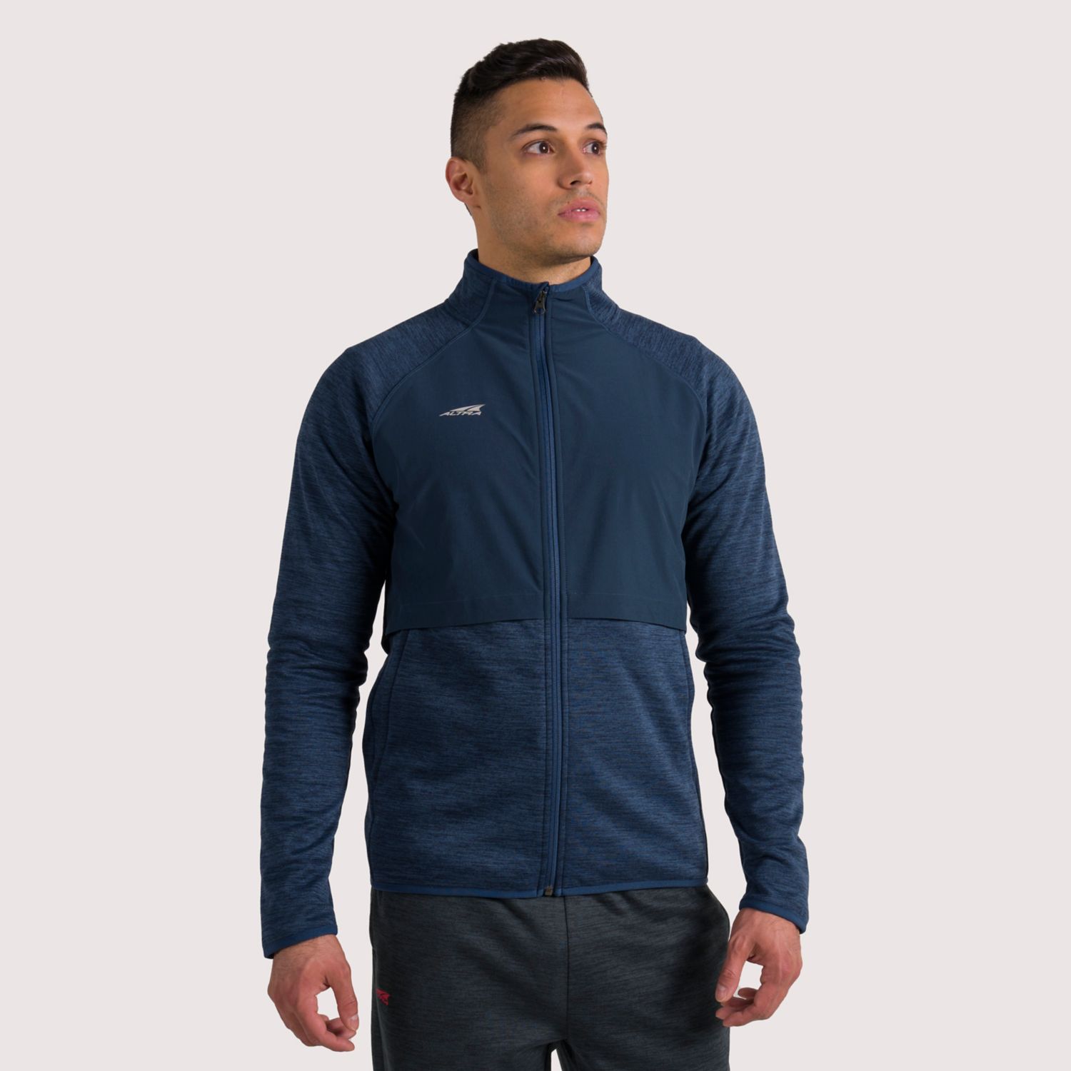 Blue Altra Everyday Hybrid Men's Running Jackets | Australia-28165499