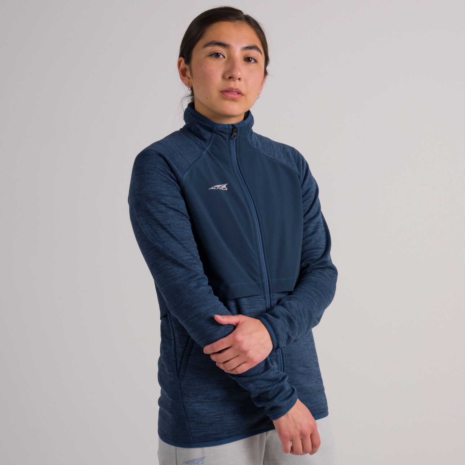 Blue Altra Everyday Hybrid Women's Running Jackets | Australia-46570899