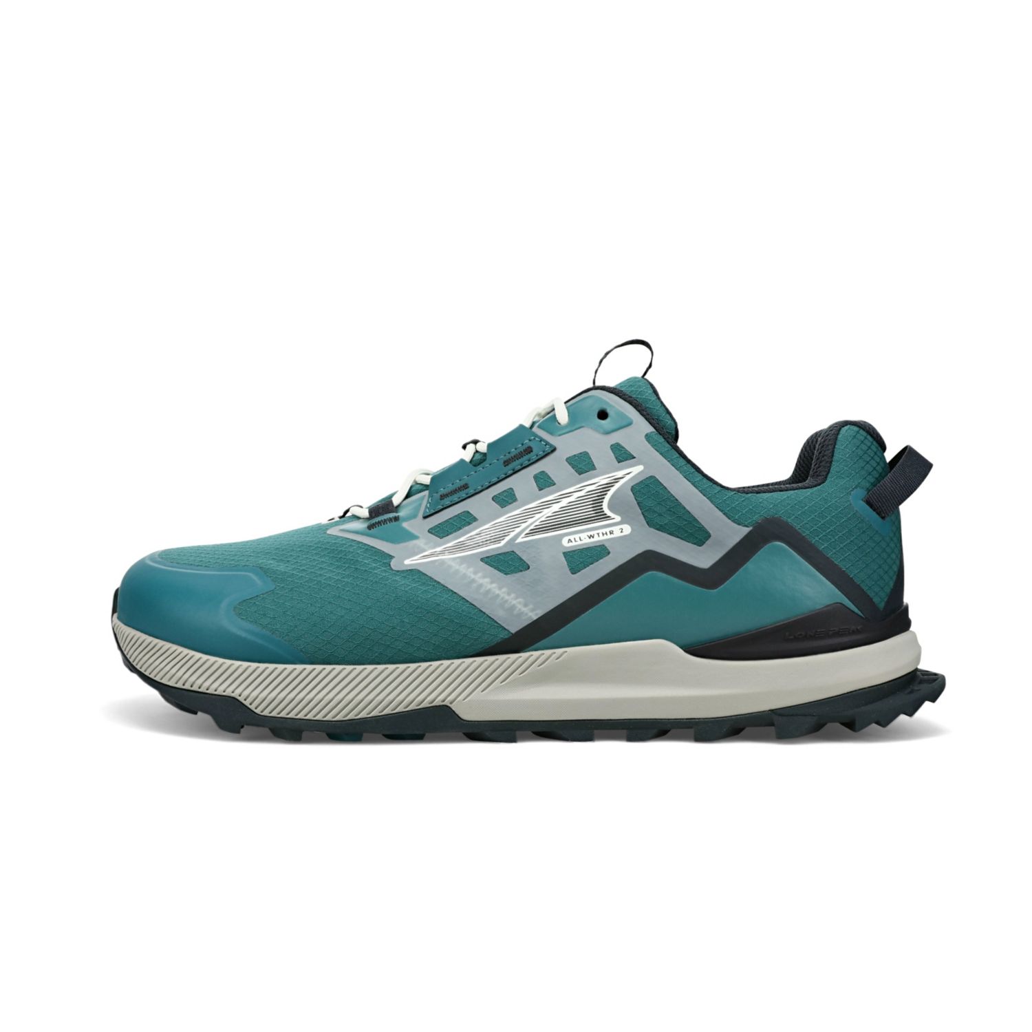 Deep Turquoise Altra Lone Peak All-wthr Low 2 Men's Hiking Shoes | Australia-91530829