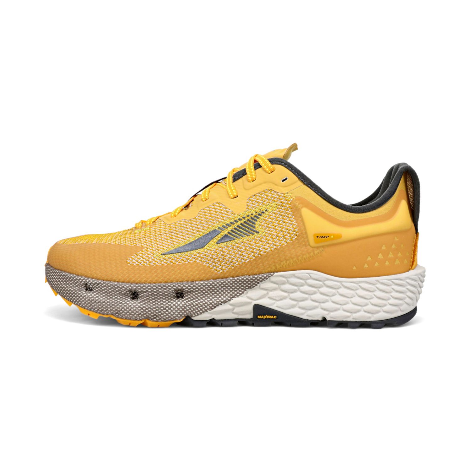 Grey / Yellow Altra Timp 4 Men's Trail Running Shoes | Australia-21653879