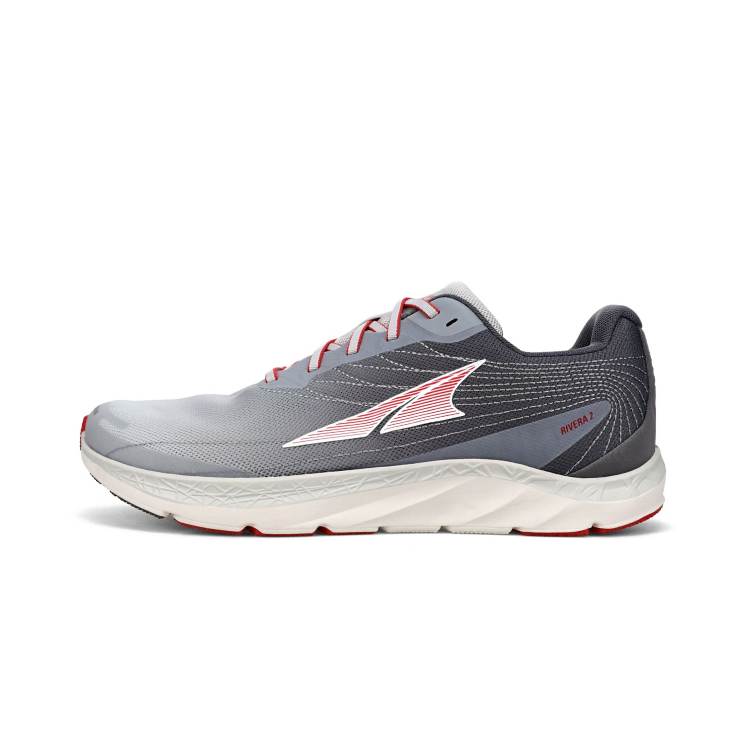 Light Grey / Red Altra Rivera 2 Men's Sneakers | Australia-71396589