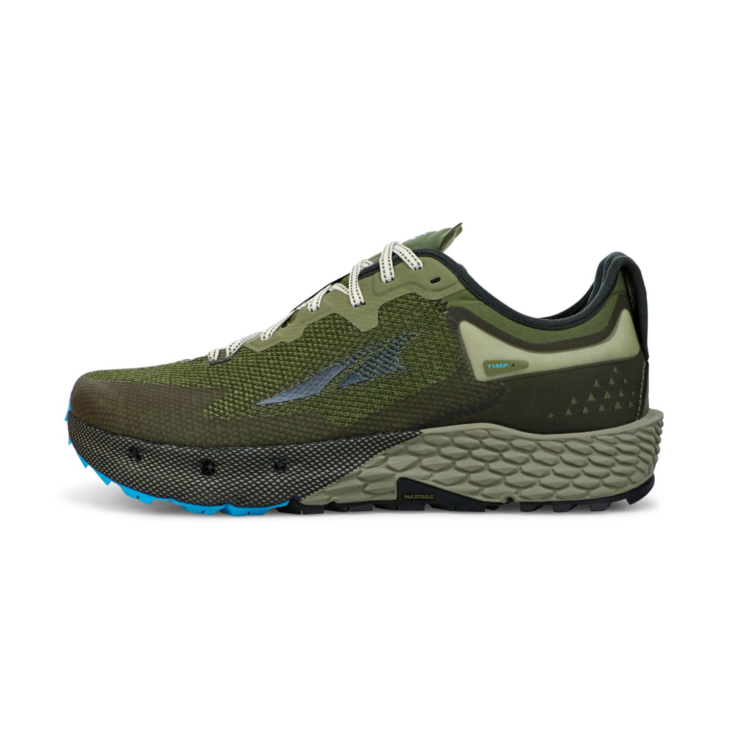 Olive Altra Timp 4 Men's Trail Running Shoes | Australia-52618349