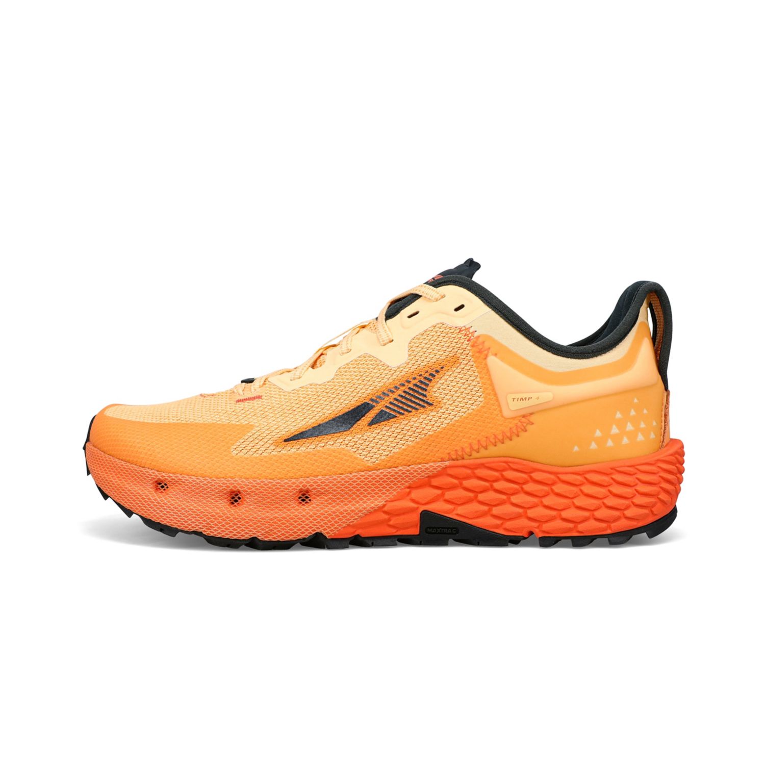 Orange / Black Altra Timp 4 Men's Trail Running Shoes | Australia-59840219