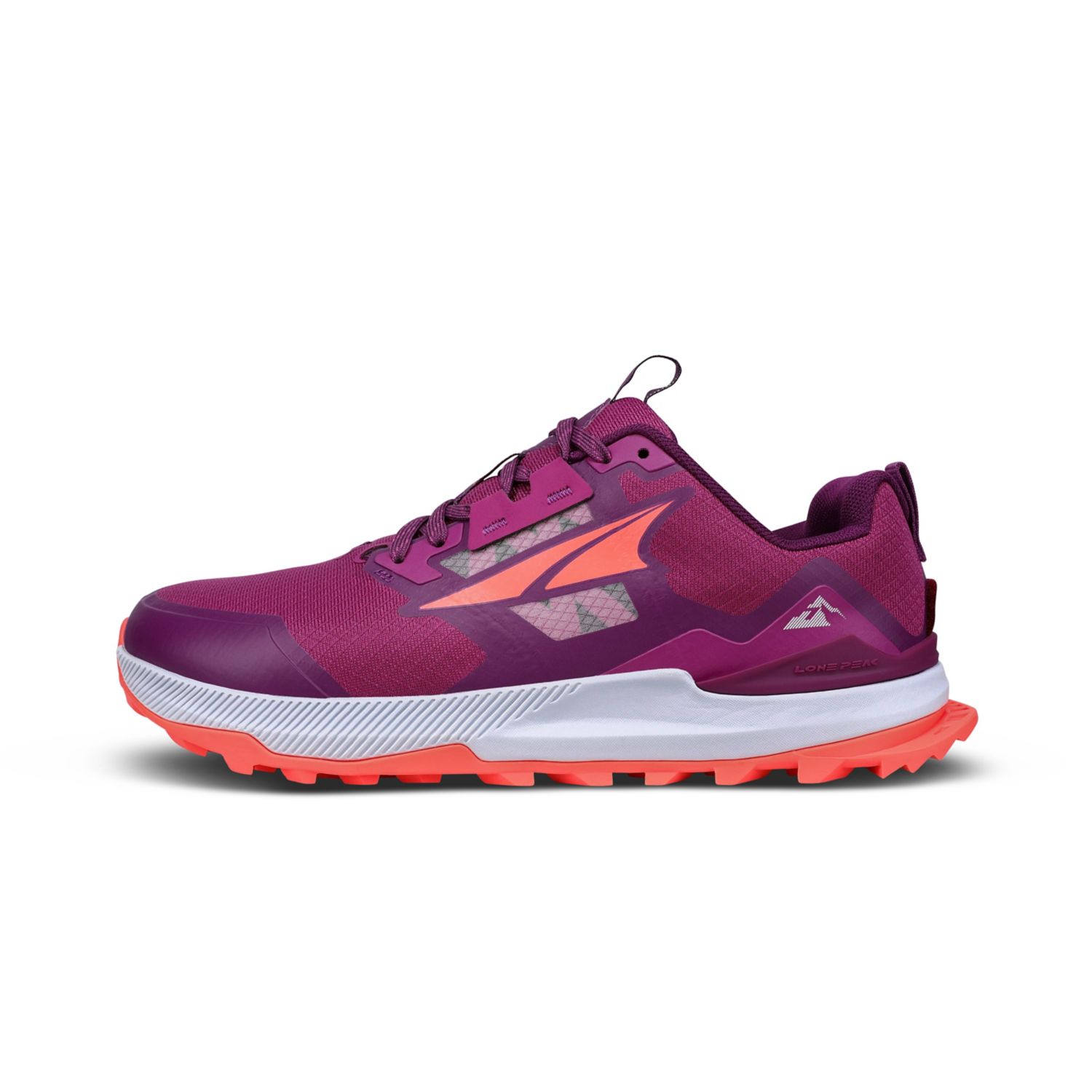 Purple / Orange Altra Lone Peak 7 Women's Trail Running Shoes | Australia-03251949