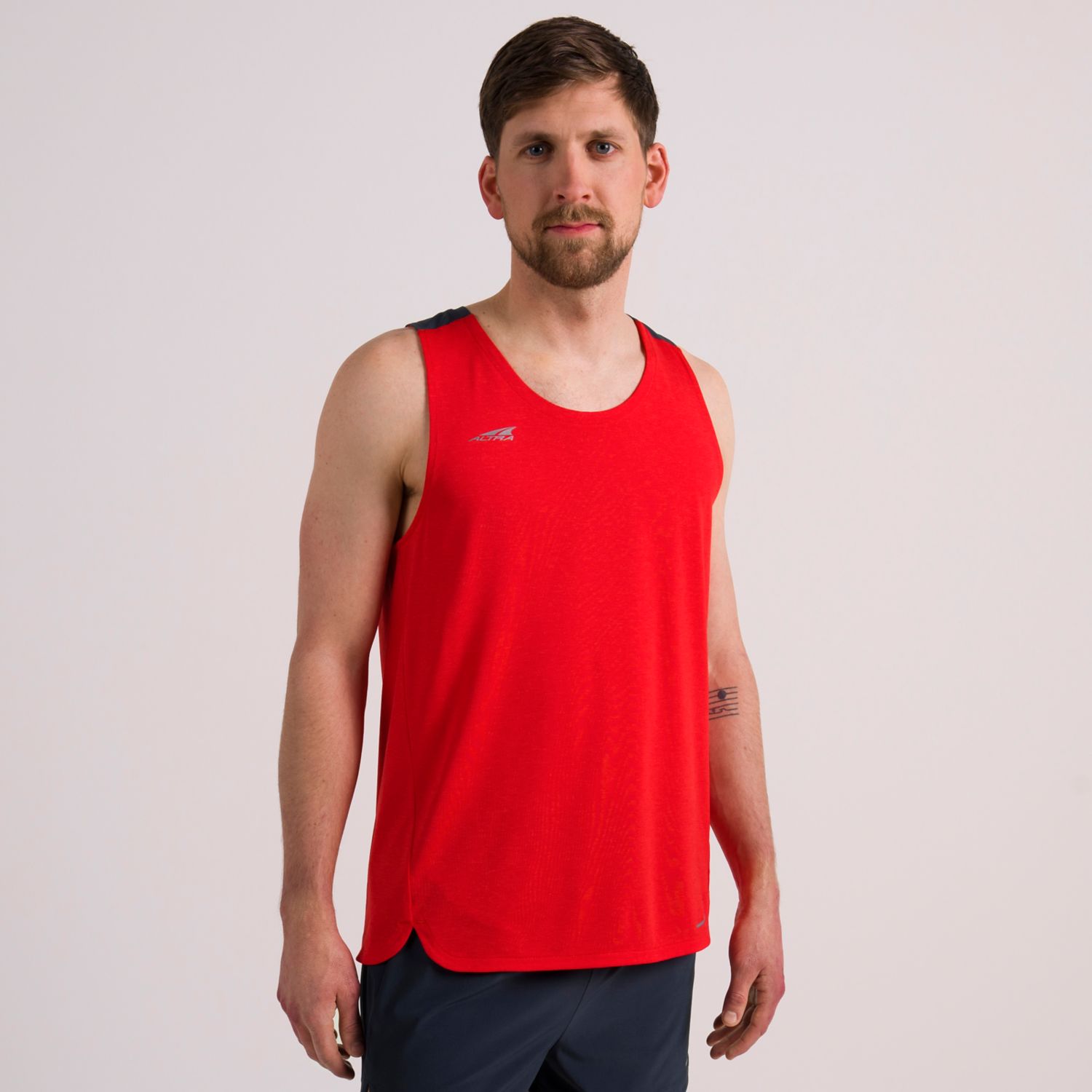 Red Altra Vanish Men's Tanks | Australia-25049879