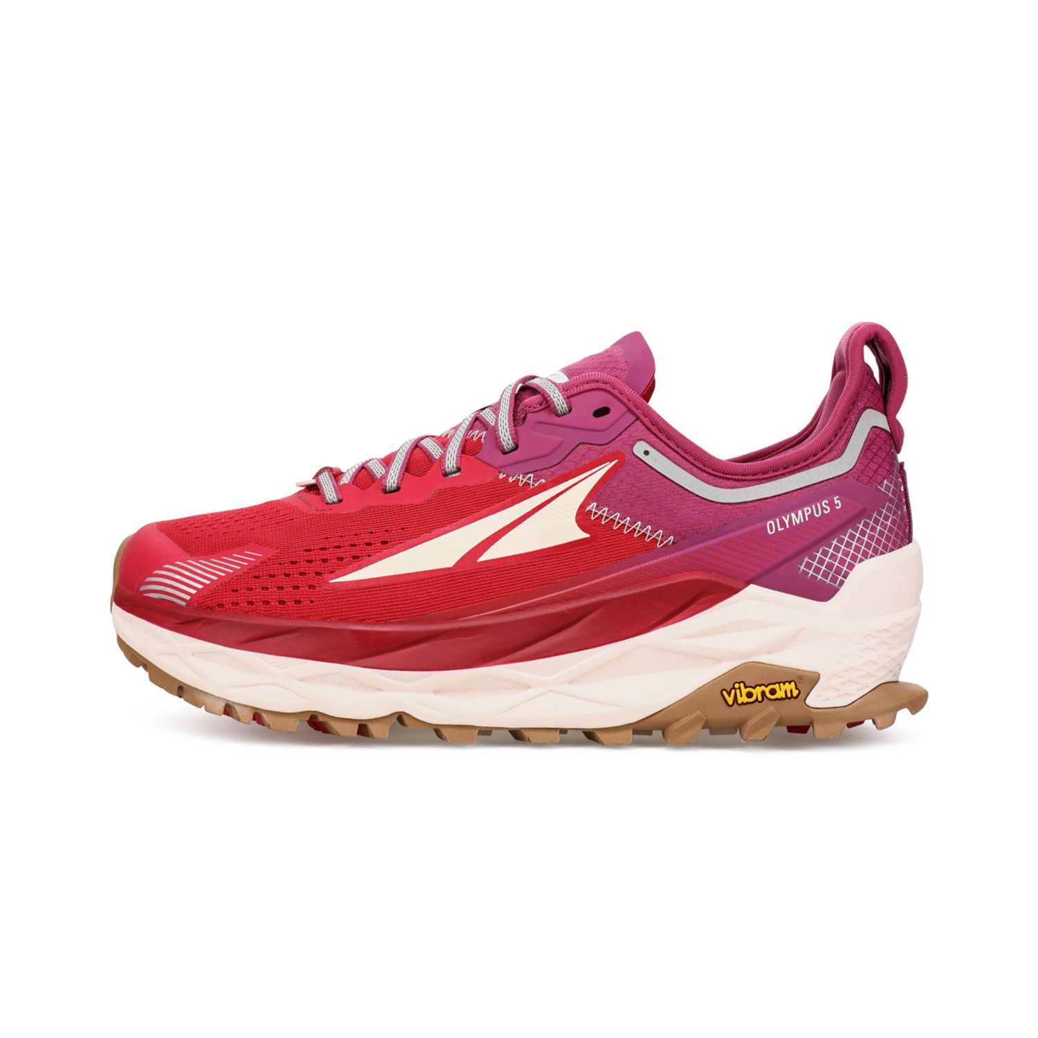 Red / Purple Altra Olympus 5 Women's Trail Running Shoes | Australia-32907469