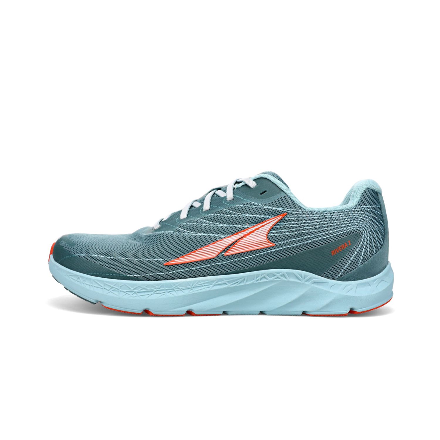 Turquoise Altra Rivera 2 Men's Walking Shoes | Australia-54897169