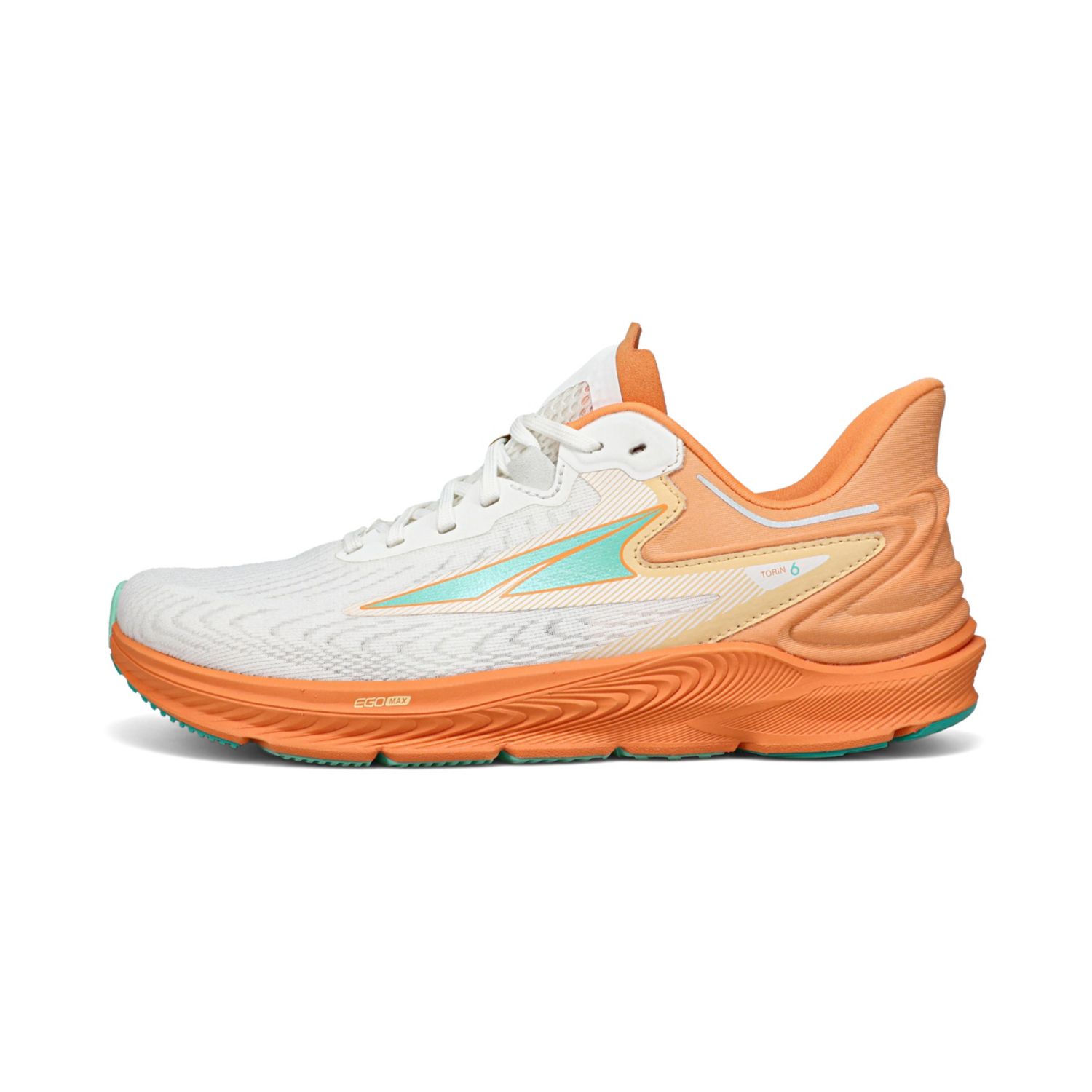 White / Orange Altra Torin 6 Women's Road Running Shoes | Australia-14736809