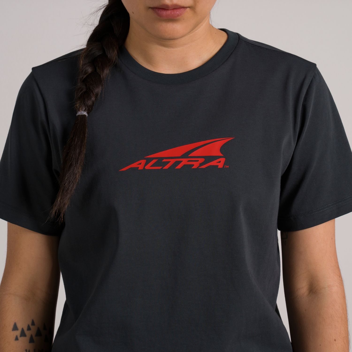 Black Altra Everyday Recycled Women's T Shirts | Australia-90217549