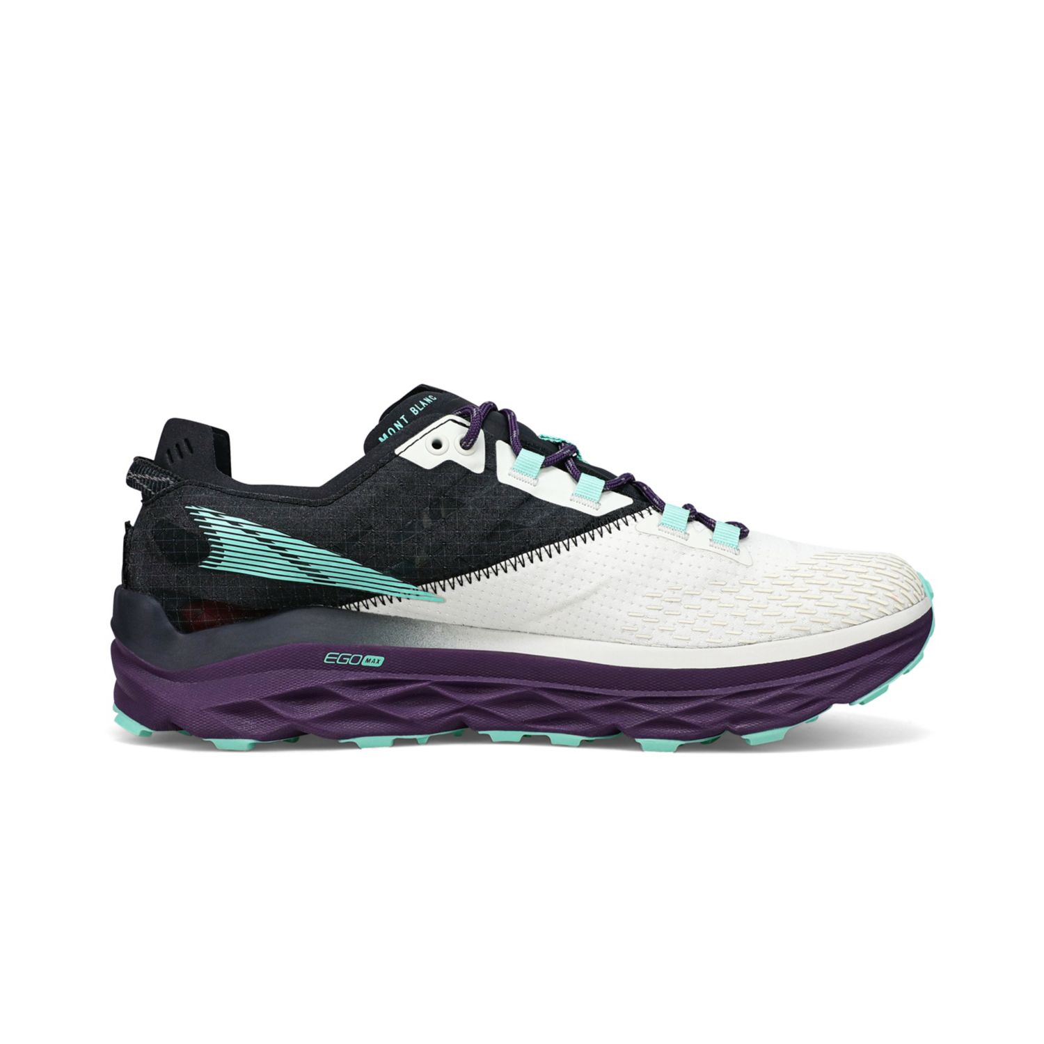 Black / Green Altra Mont Blanc Women's Trail Running Shoes | Australia-28453979