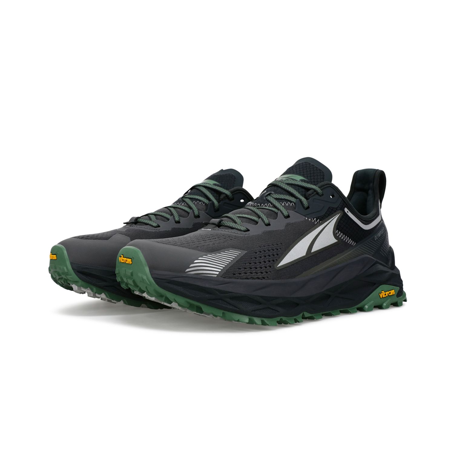 Black / Grey Altra Olympus 5 Men's Trail Running Shoes | Australia-91258049