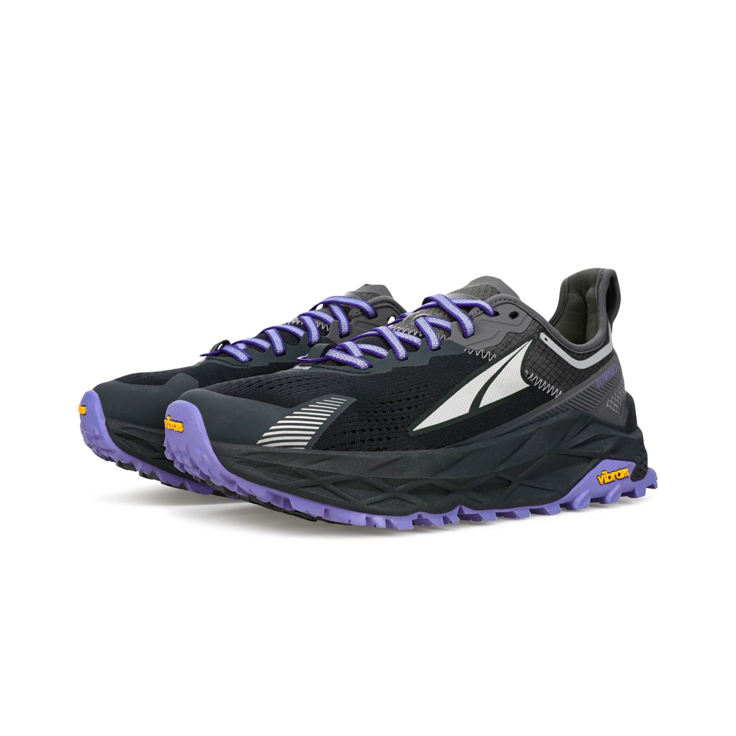 Black / Grey Altra Olympus 5 Women's Trail Running Shoes | Australia-09734829