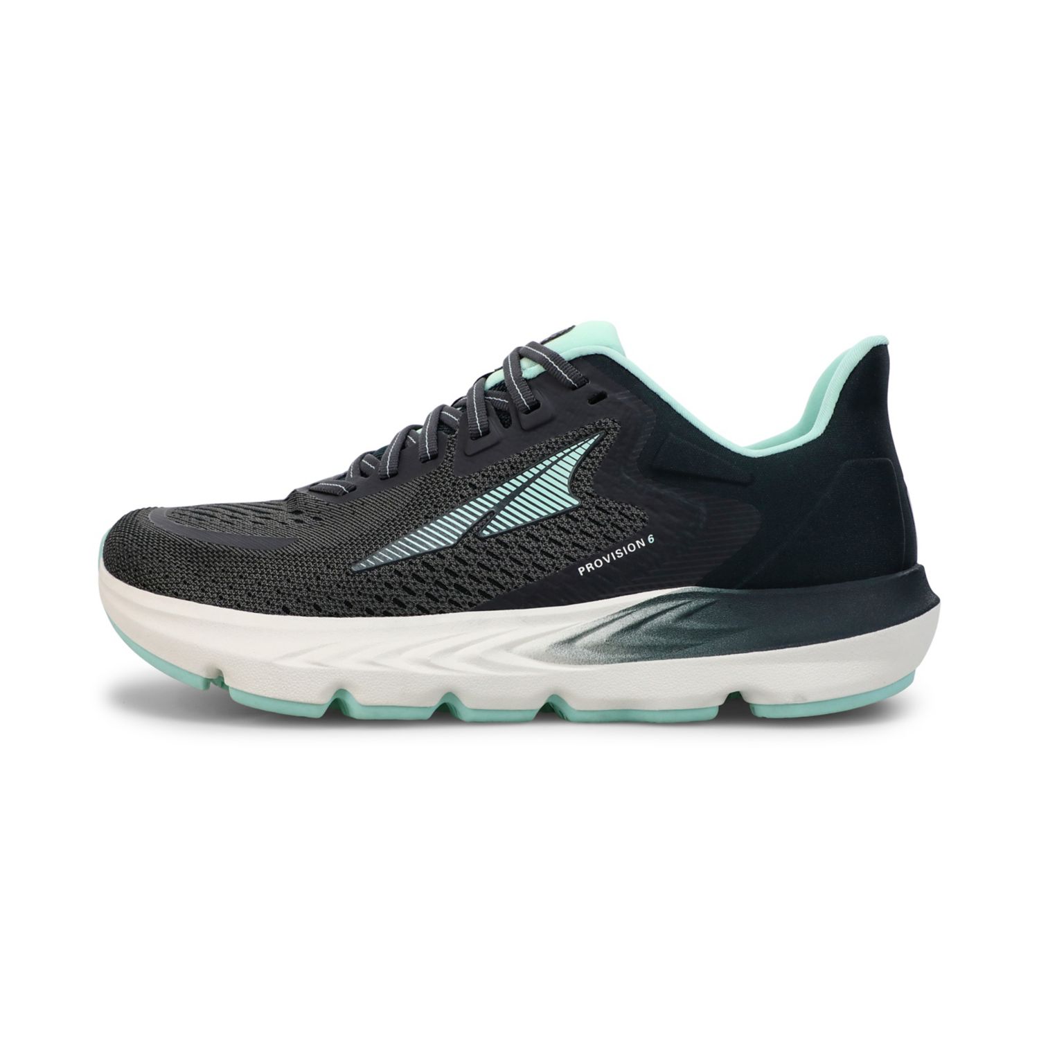 Black / Turquoise Altra Provision 6 Women\'s Road Running Shoes | Australia-13879249