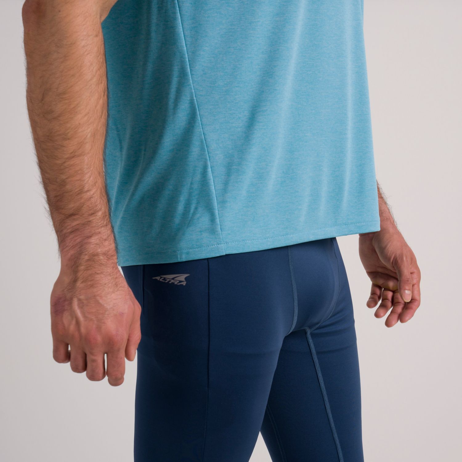 Blue Altra Core Men's Running Tights | Australia-49016529