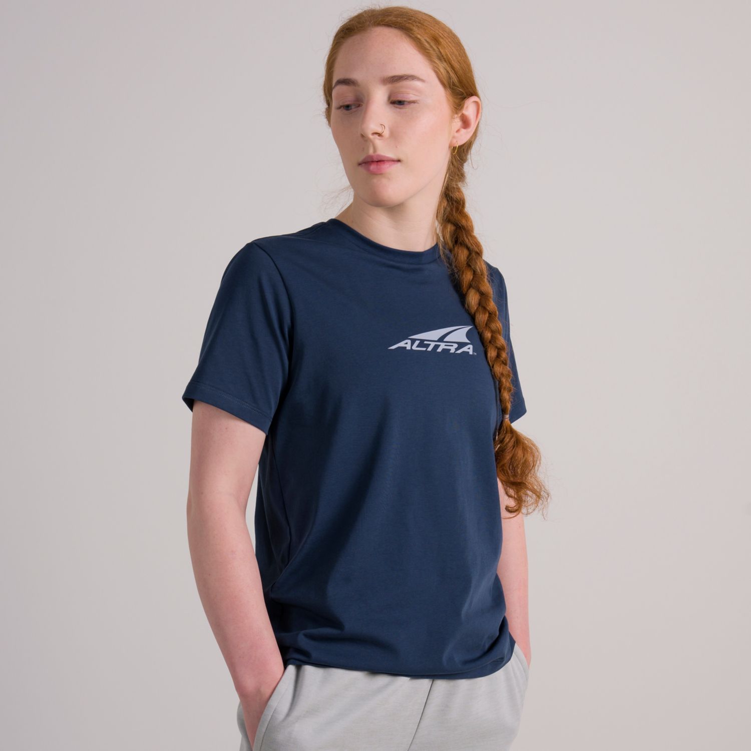 Blue Altra Everyday Recycled Women's T Shirts | Australia-98361759