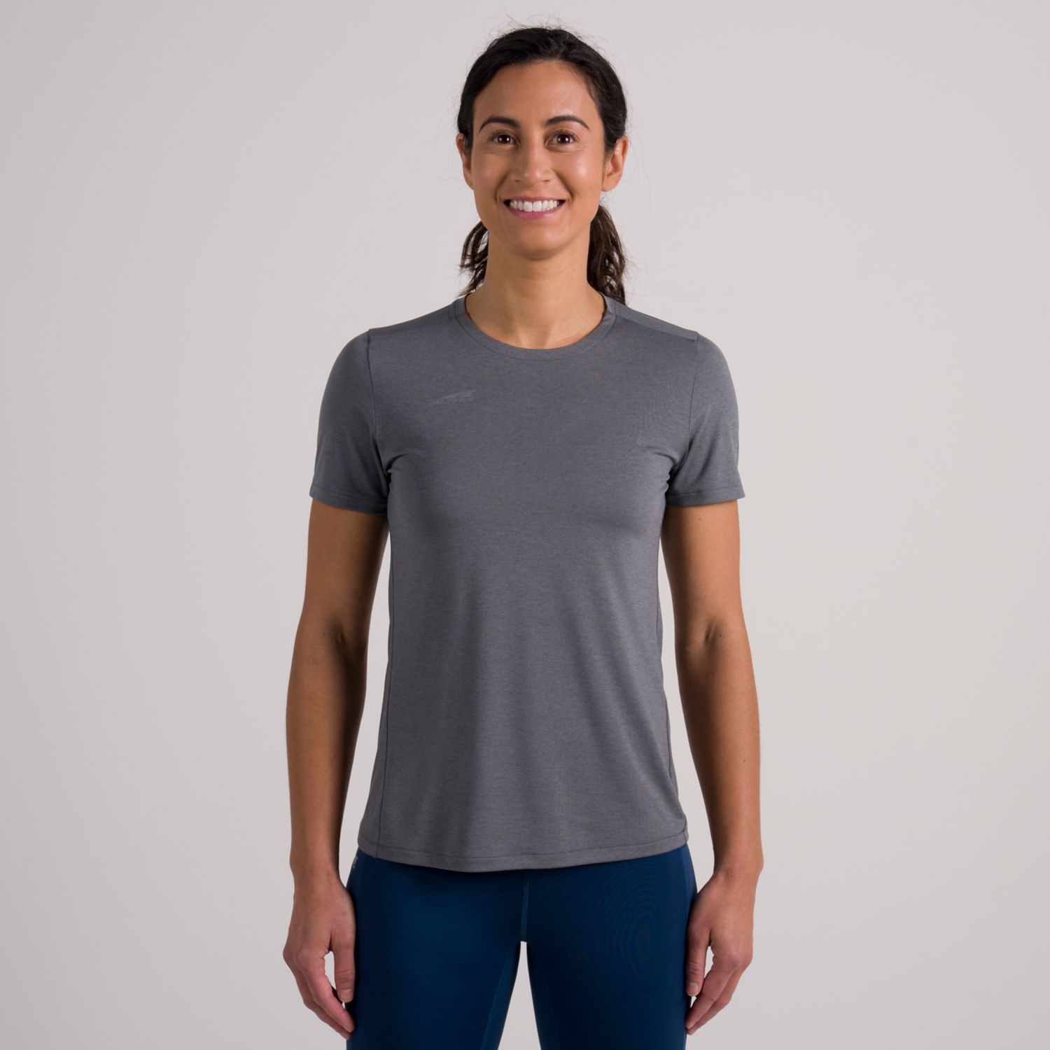 Blue Grey Altra Core Women\'s T Shirts | Australia-80152379