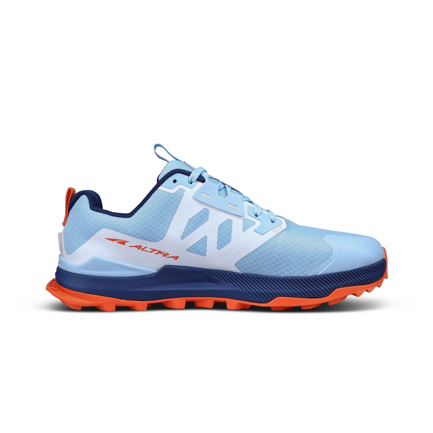 Blue / Orange Altra Lone Peak 7 Women's Trail Running Shoes | Australia-16482309