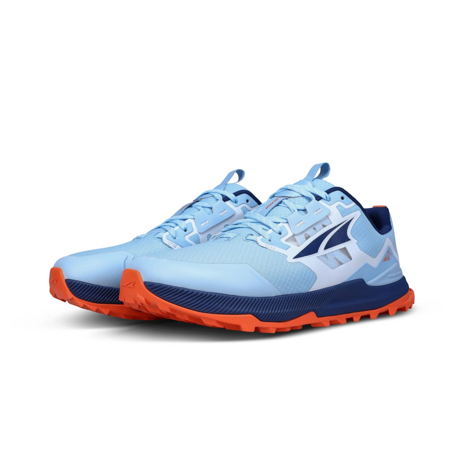 Blue / Orange Altra Lone Peak 7 Women's Trail Running Shoes | Australia-16482309