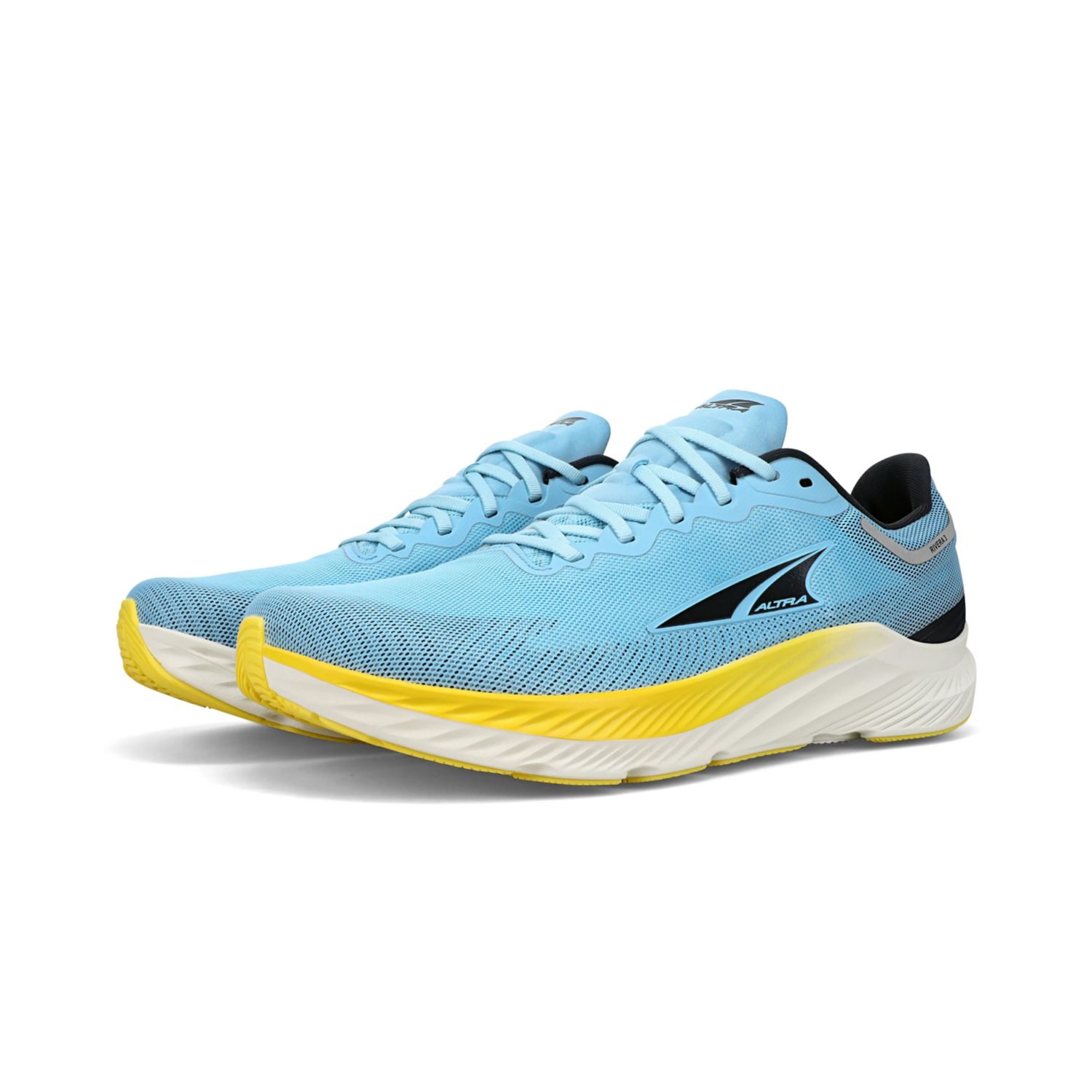 Blue / Yellow Altra Rivera 3 Men's Walking Shoes | Australia-72639549