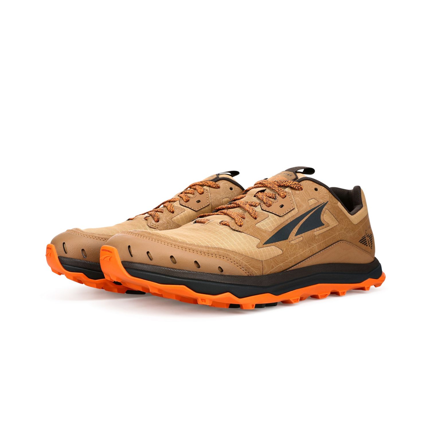 Brown Altra Lone Peak 6 Men's Trail Running Shoes | Australia-92047659