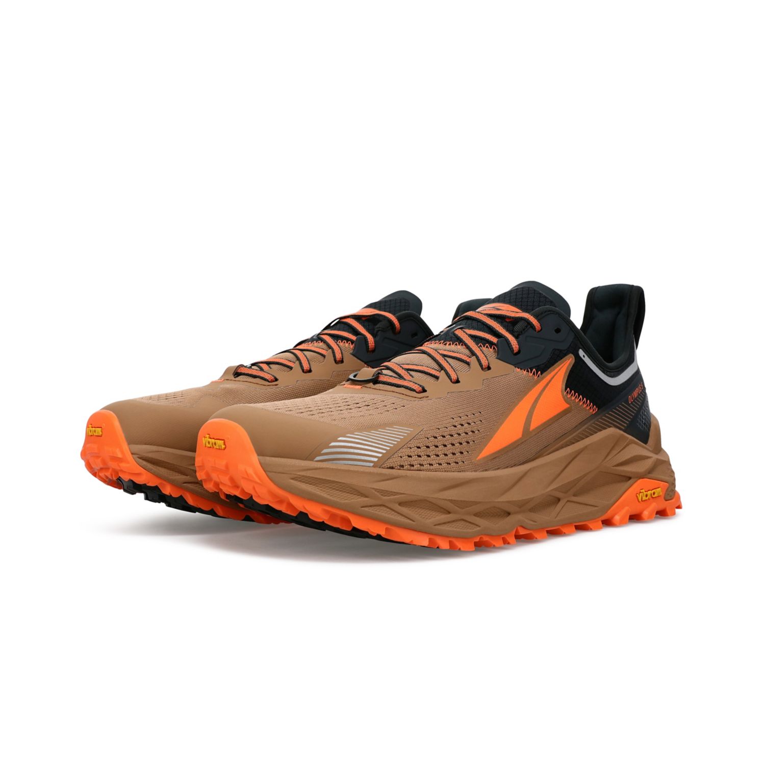 Brown Altra Olympus 5 Men's Trail Running Shoes | Australia-69254319