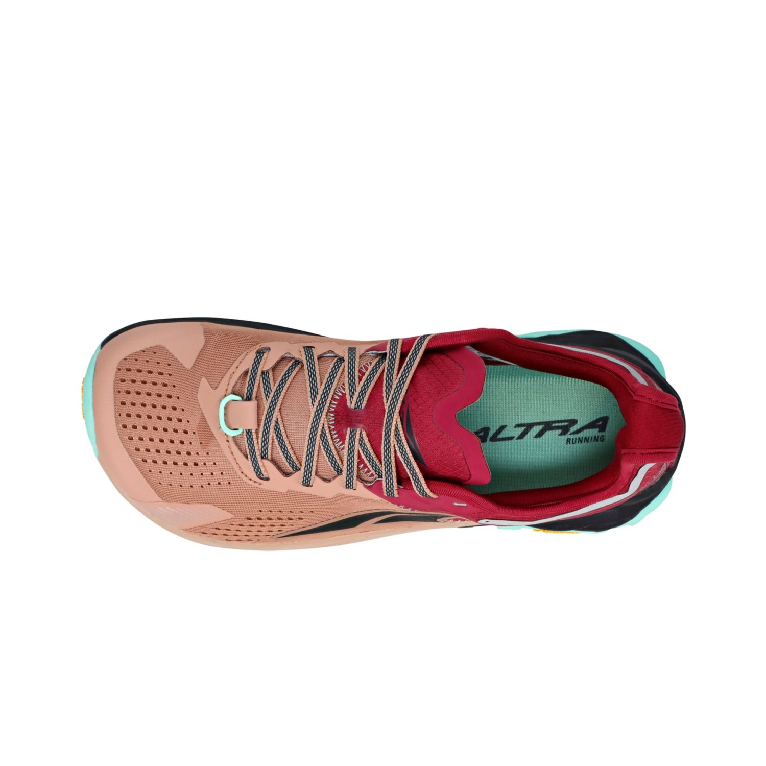 Brown / Red Altra Olympus 5 Women's Trail Running Shoes | Australia-46513879