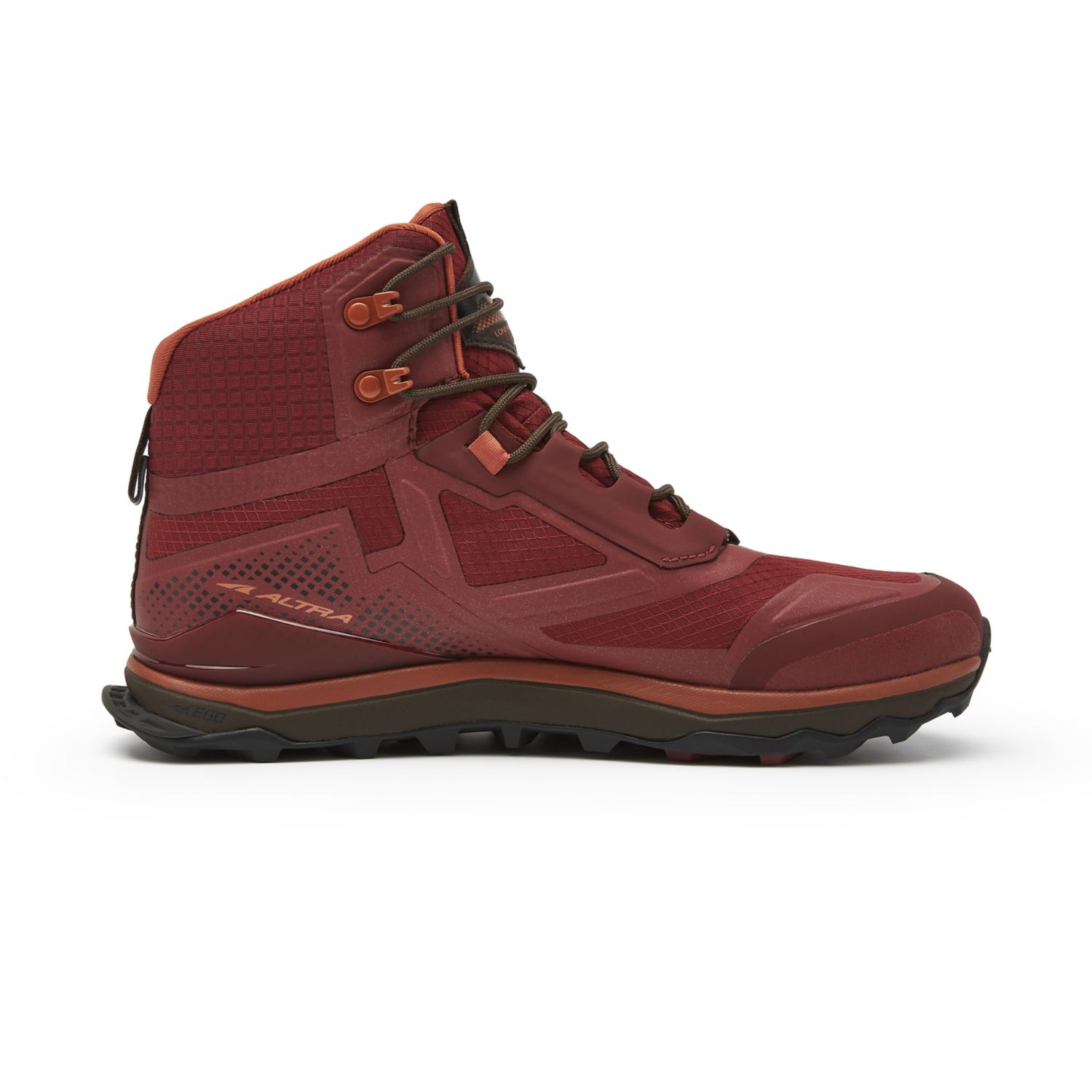 Burgundy Altra Lone Peak All-wthr Mid Men's Hiking Boots | Australia-61073929