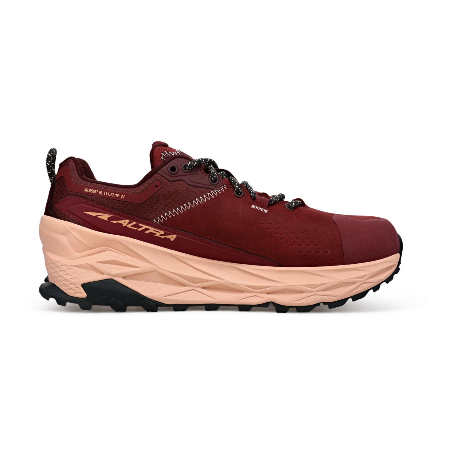 Burgundy Altra Olympus 5 Hike Low Gtx Women's Hiking Shoes | Australia-37526909