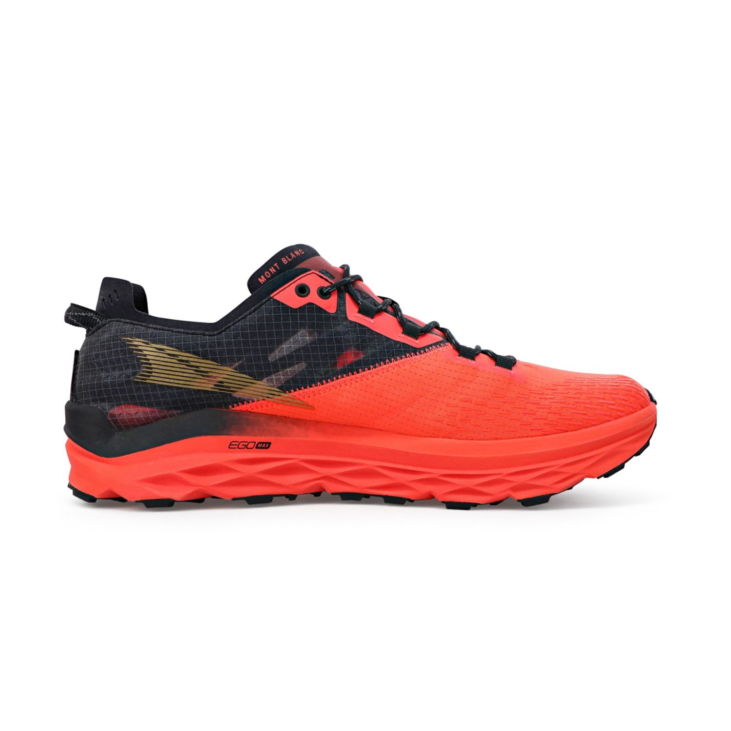 Coral / Black Altra Mont Blanc Men's Trail Running Shoes | Australia-36195849