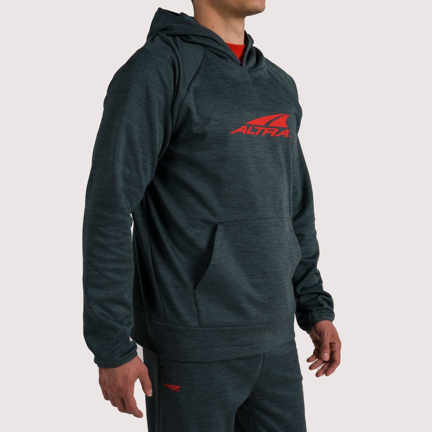 Dark Green Altra Everyday Men's Hoodie | Australia-01423769