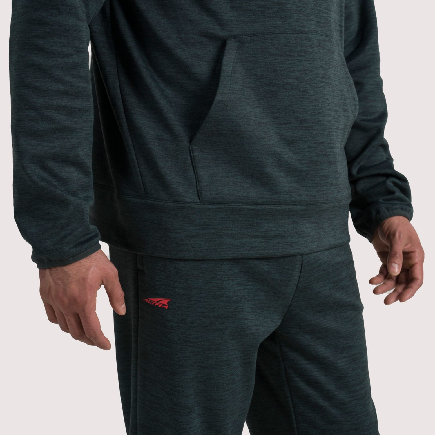 Dark Green Altra Everyday Men's Hoodie | Australia-01423769