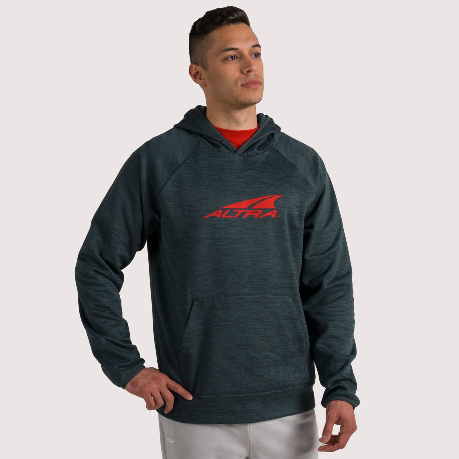 Dark Green Altra Everyday Men\'s Hoodie | Australia-01423769