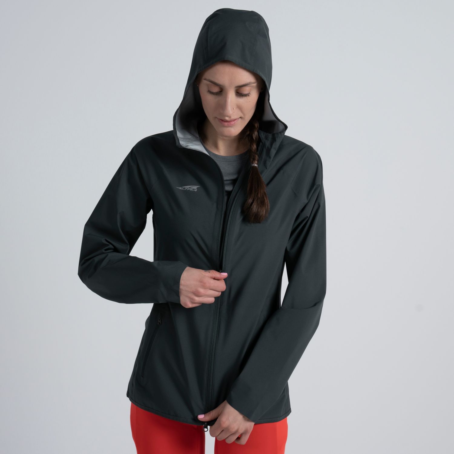 Dark Green Altra Waterproof Women's Running Jackets | Australia-84607359