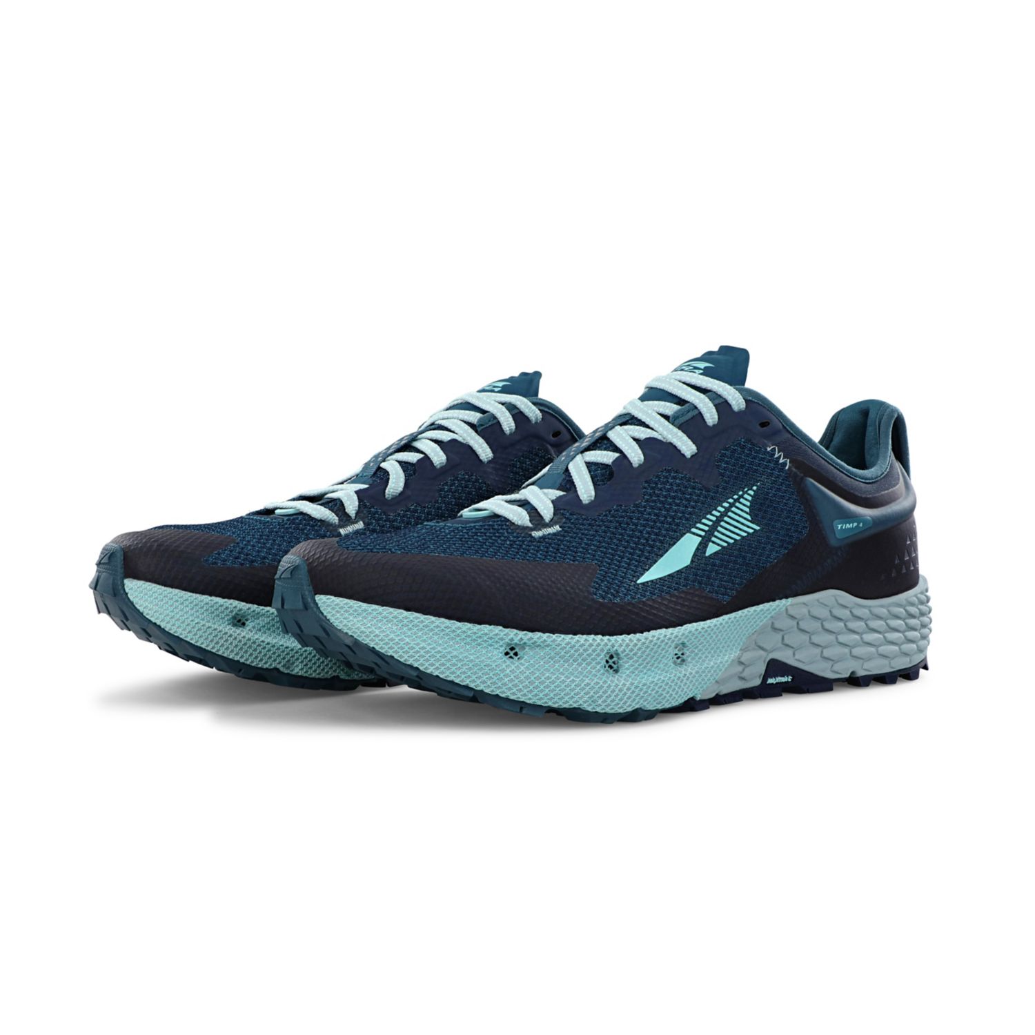 Deep Turquoise Altra Timp 4 Women's Trail Running Shoes | Australia-73029189