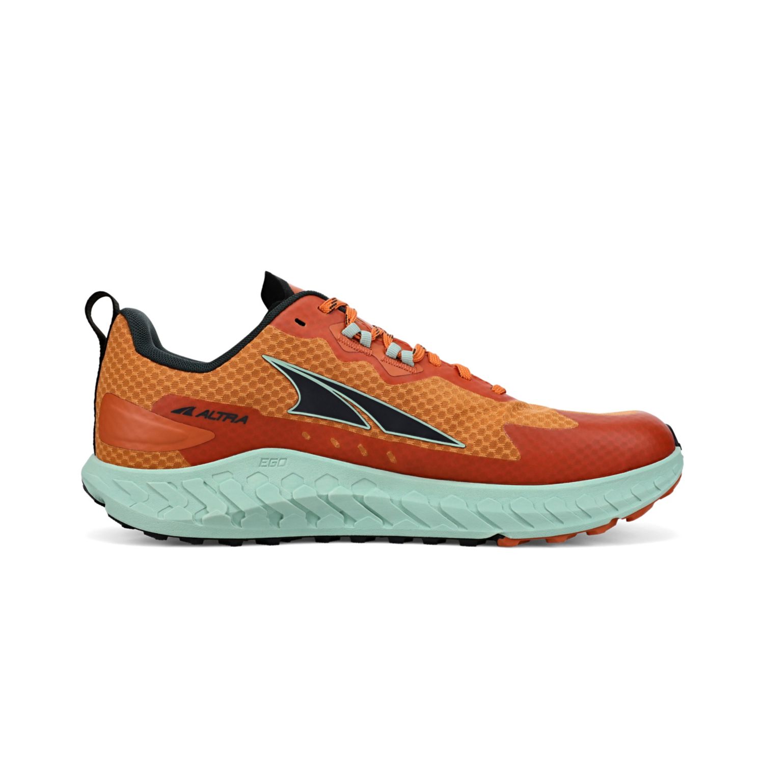 Green / Orange Altra Outroad Men's Road Running Shoes | Australia-38160279