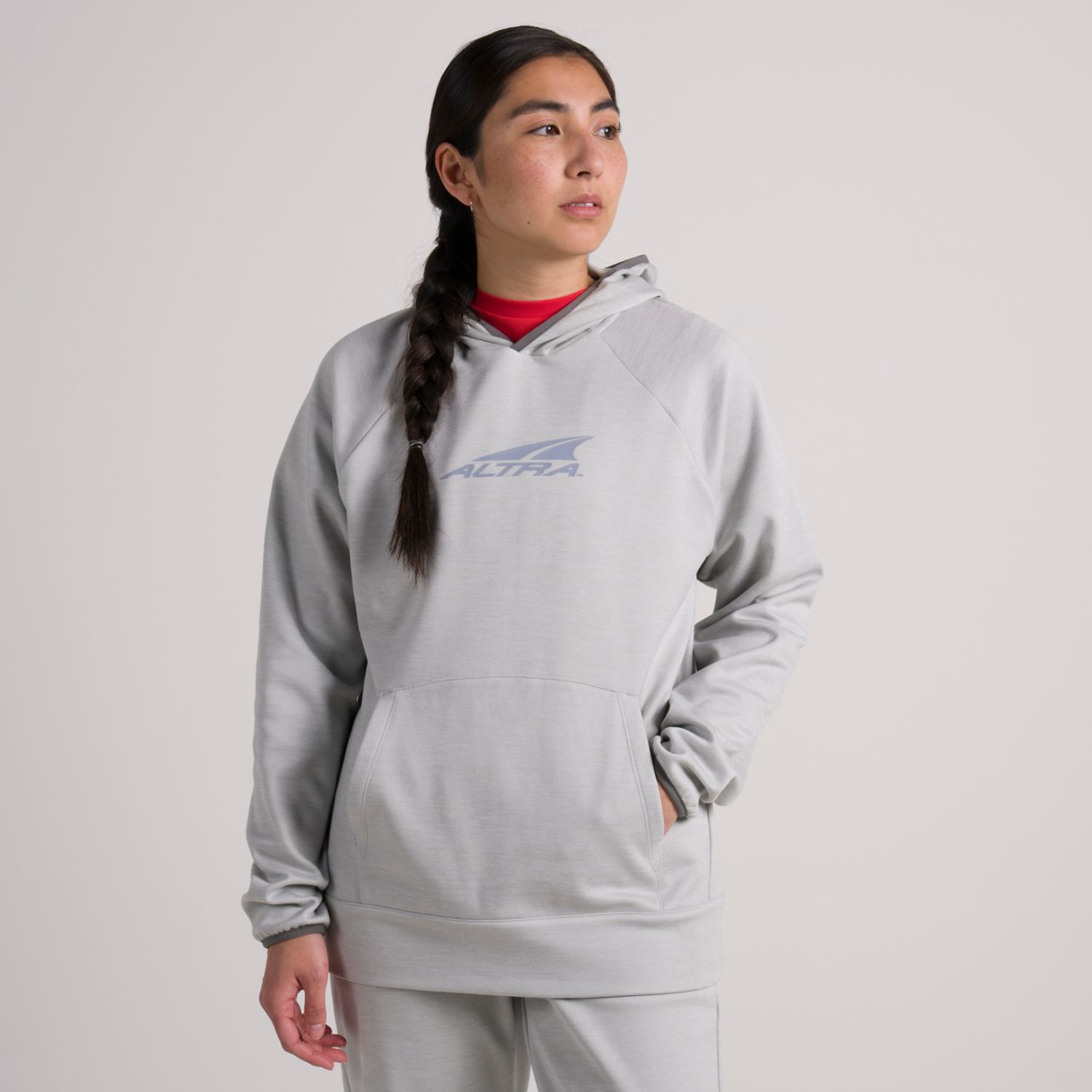 Grey Altra Everyday Women's Hoodie | Australia-34086719