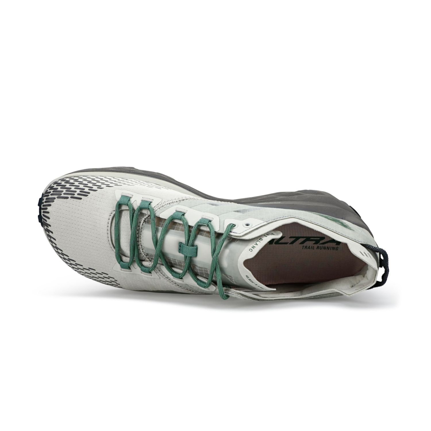 Grey / Green Altra Mont Blanc Men's Trail Running Shoes | Australia-47985369