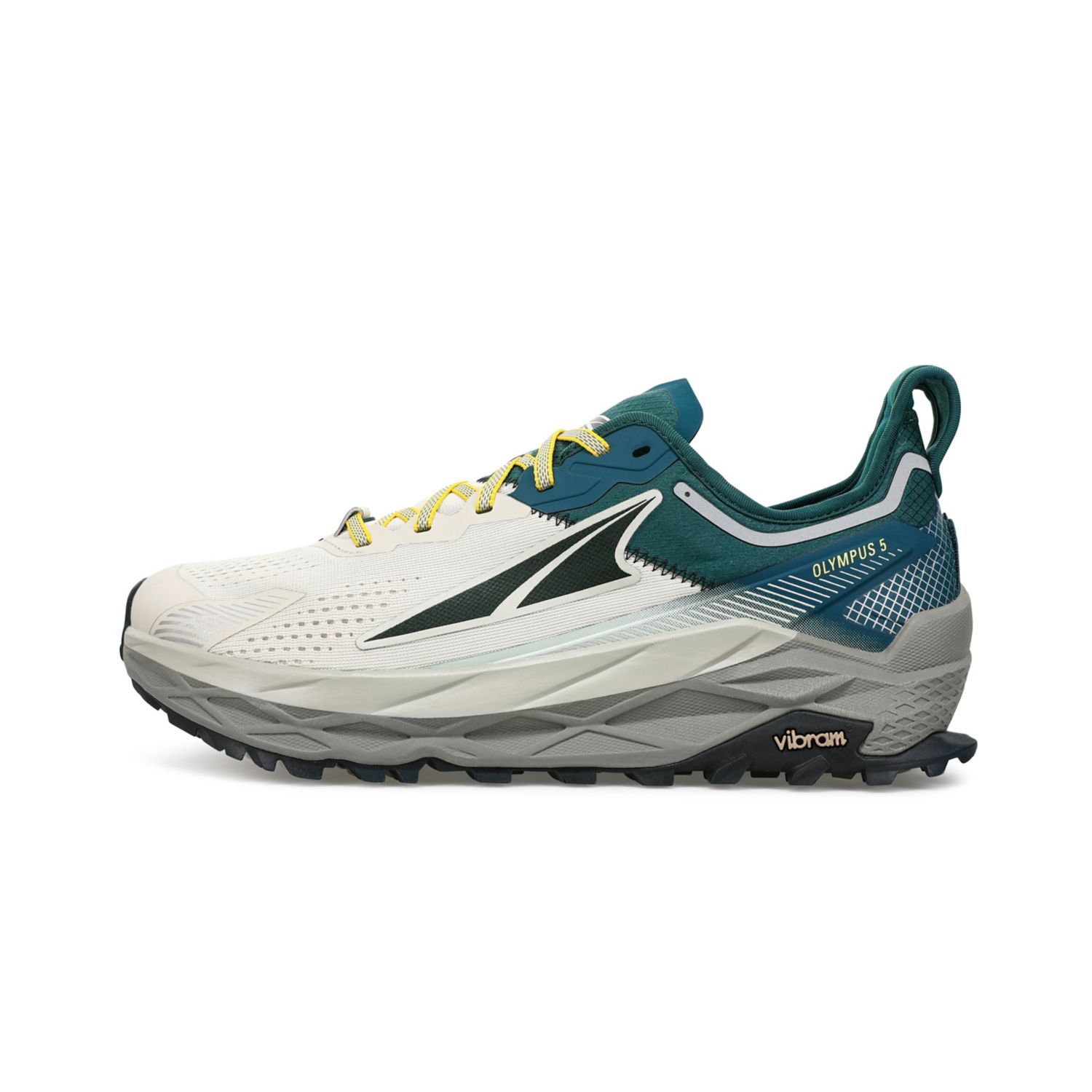 Grey / Turquoise Altra Olympus 5 Men\'s Trail Running Shoes | Australia-56179209