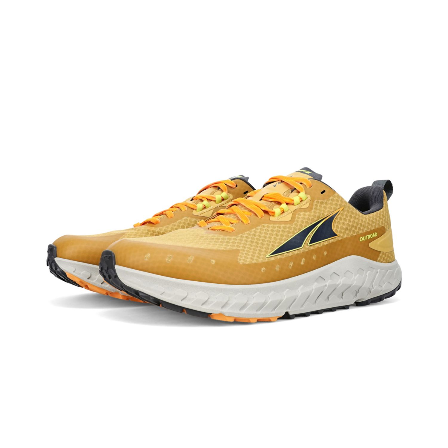 Grey / Yellow Altra Outroad Men's Road Running Shoes | Australia-39567819