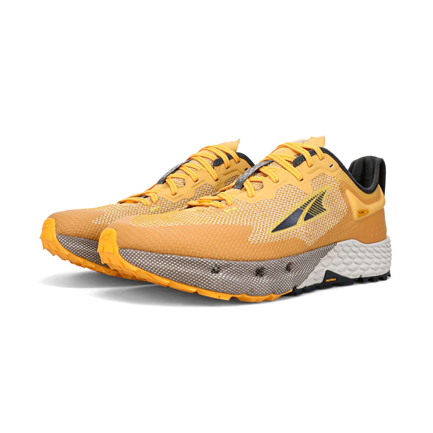 Grey / Yellow Altra Timp 4 Men's Trail Running Shoes | Australia-21653879