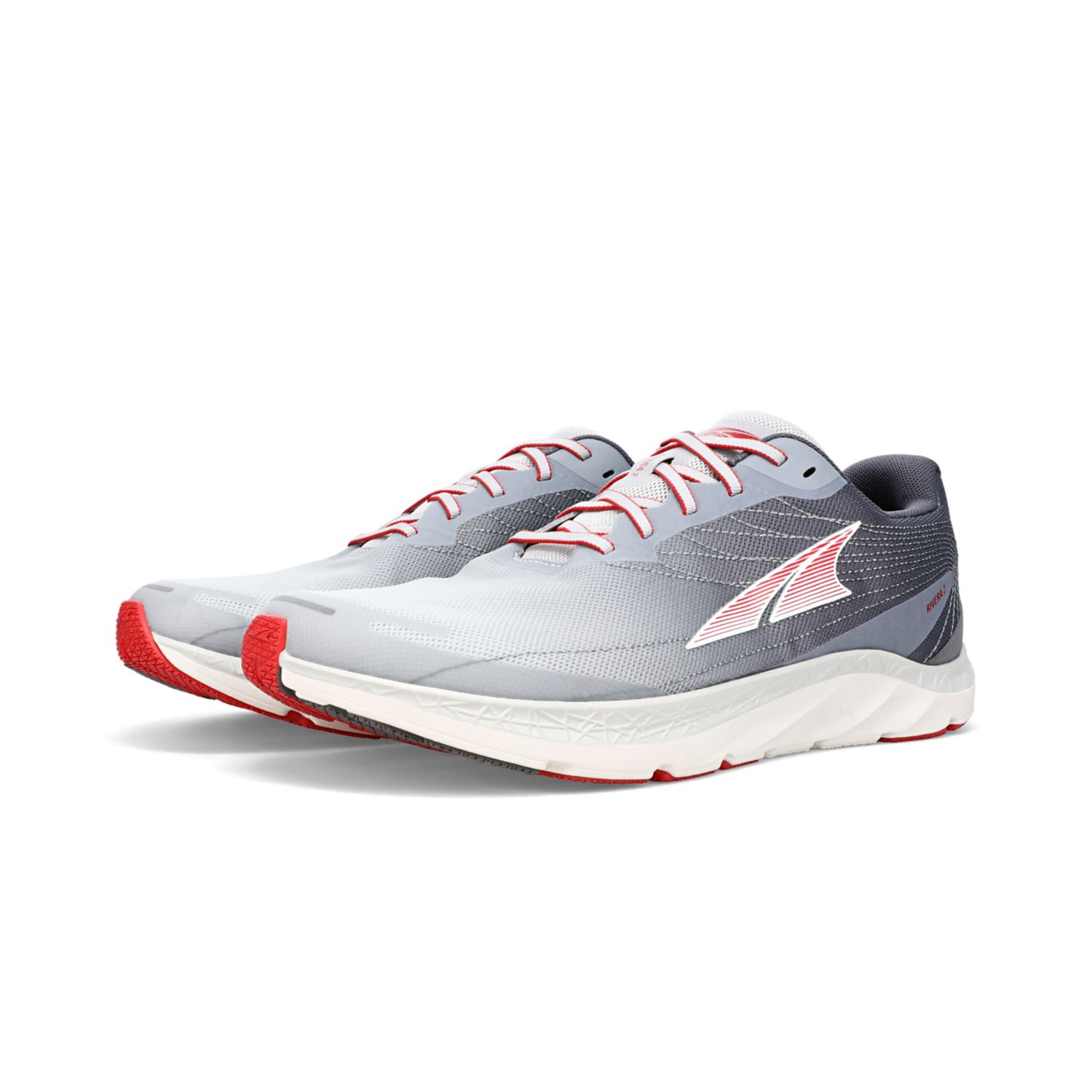 Light Grey / Red Altra Rivera 2 Men's Sneakers | Australia-71396589