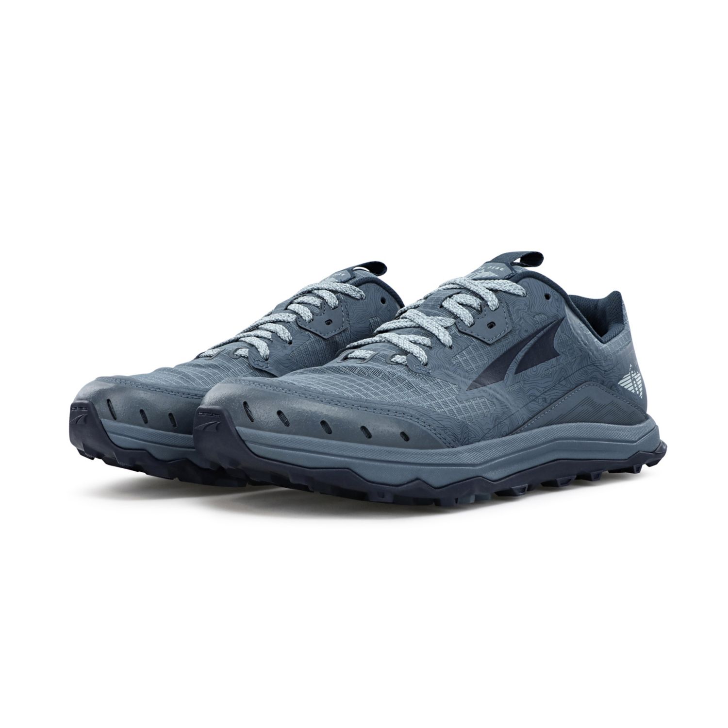 Navy / Light Blue Altra Lone Peak 6 Women's Trail Running Shoes | Australia-01234799