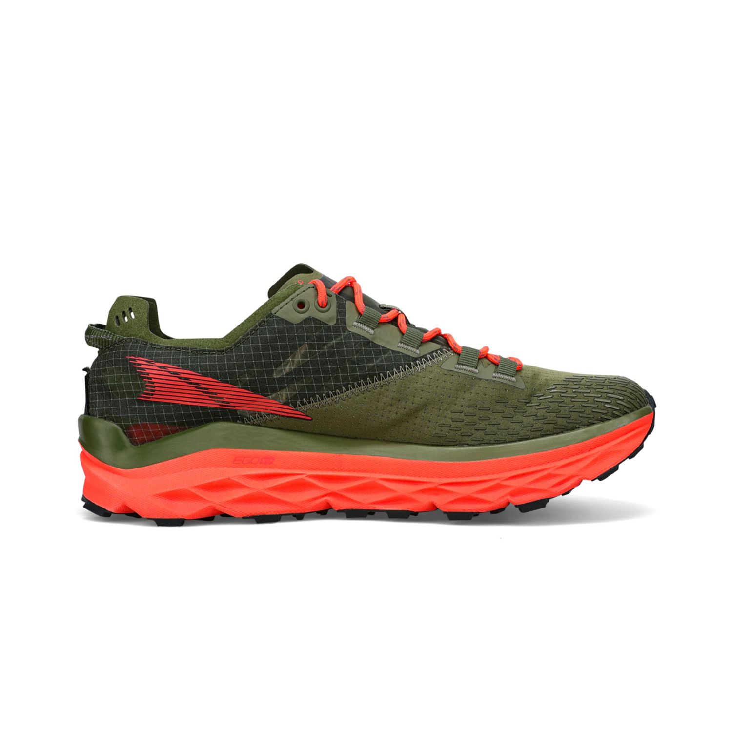 Olive Altra Mont Blanc Men's Trail Running Shoes | Australia-31750469