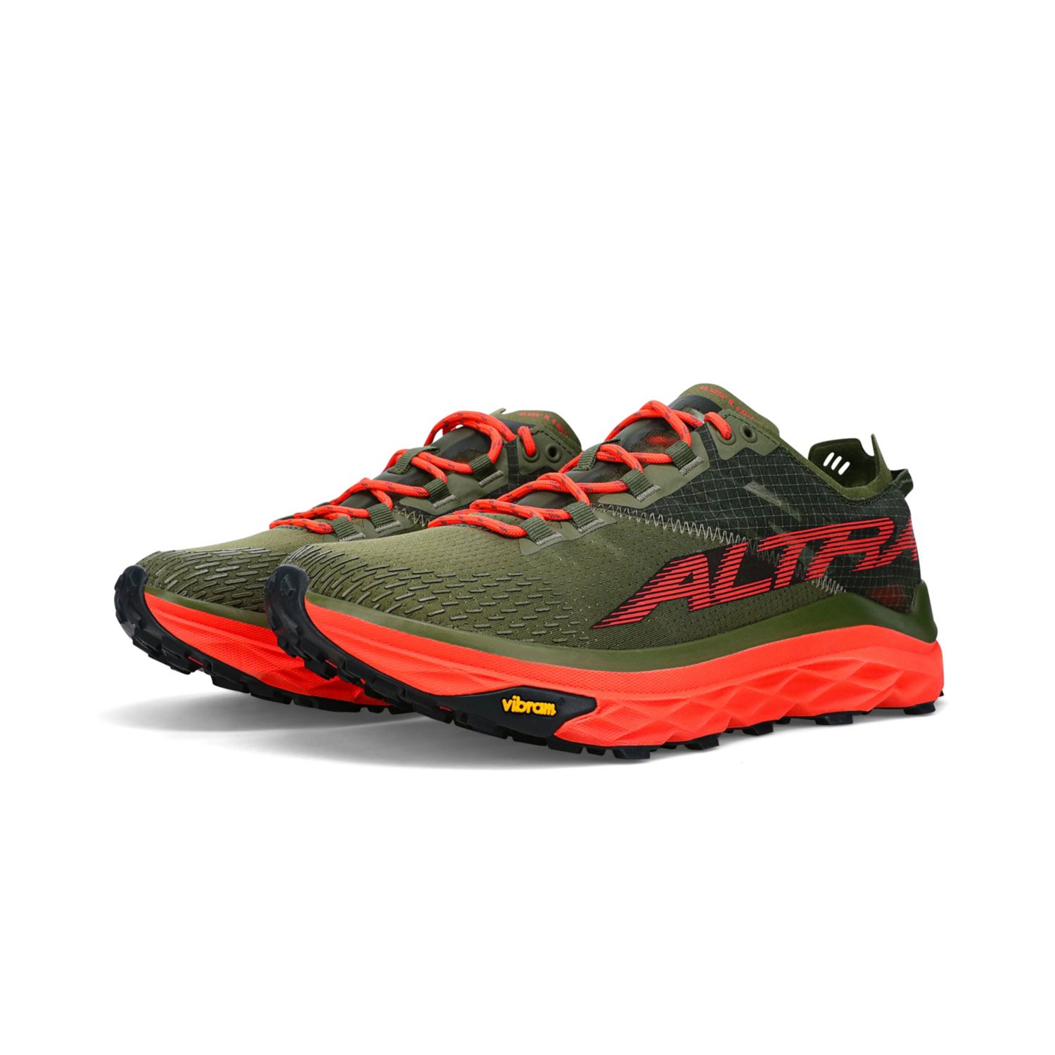 Olive Altra Mont Blanc Men's Trail Running Shoes | Australia-31750469