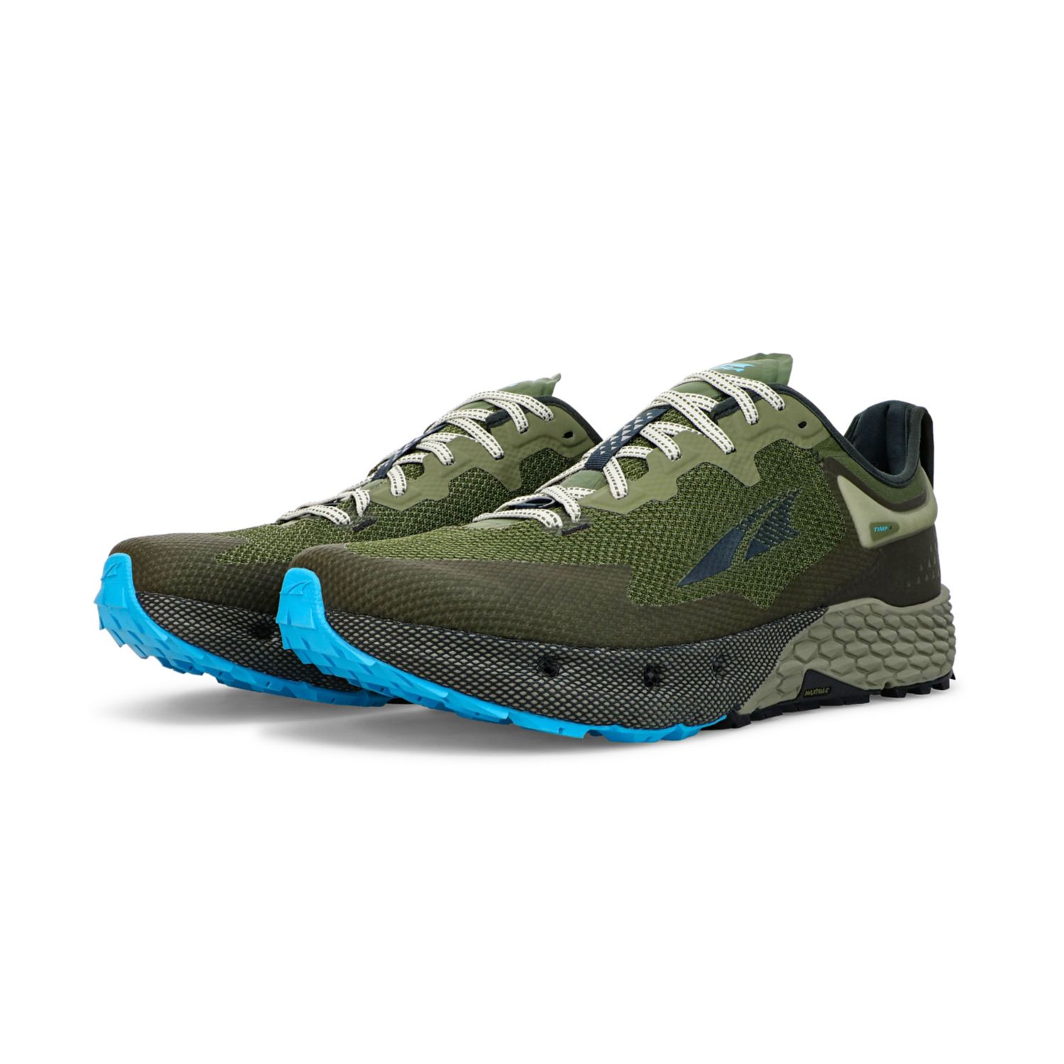 Olive Altra Timp 4 Men's Trail Running Shoes | Australia-52618349