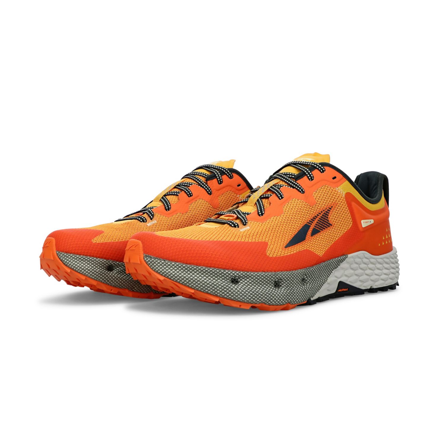 Orange Altra Timp 4 Men's Trail Running Shoes | Australia-19586329